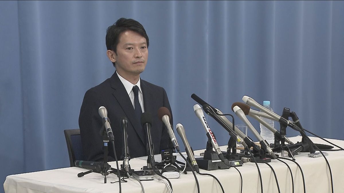 兵庫県の斎藤元彦知事（26日）