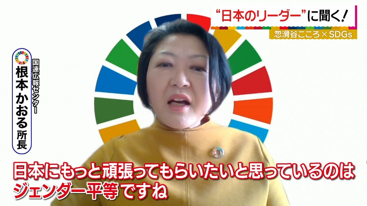 ＳＤＧｓ　課題が残る日本　リーダーに聞く