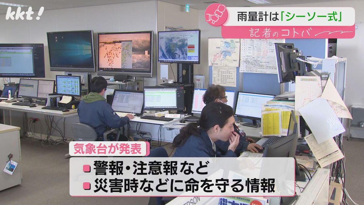 気象台 データ分析や予報の発表を行う