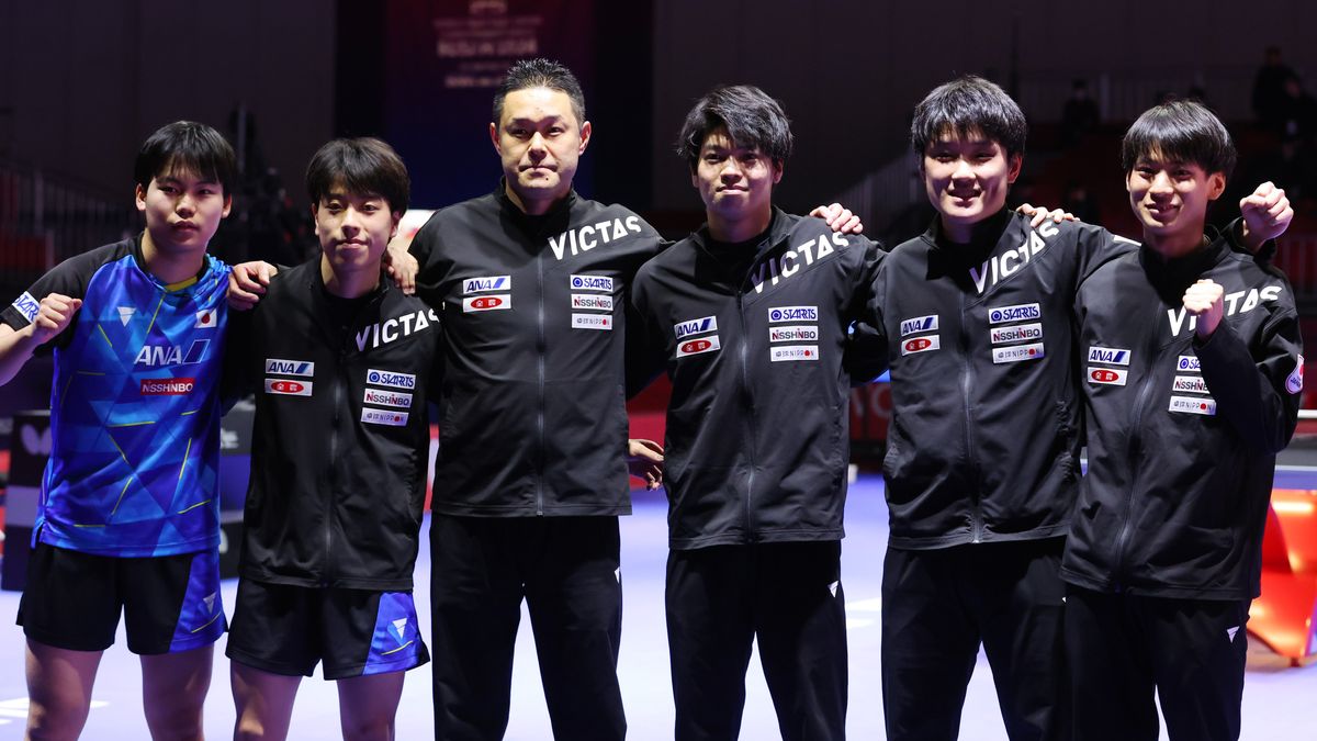【卓球】日本男子団体は世界ランク6位　前回から3つ順位を下げる