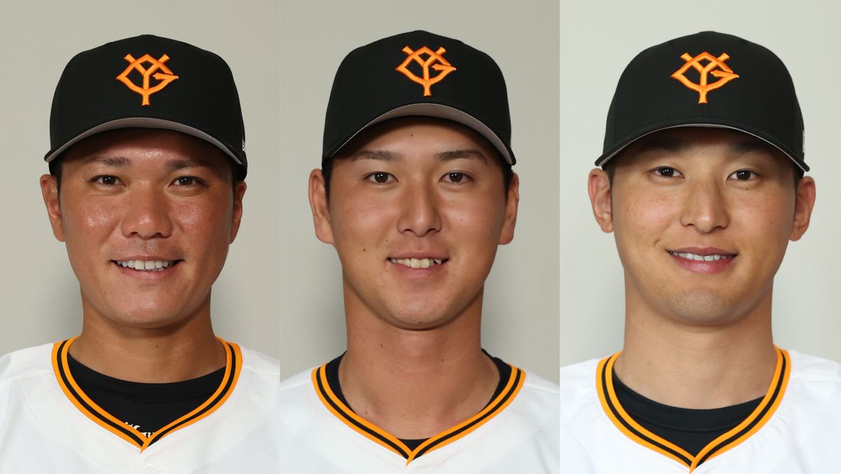 【巨人】2打席連続HRの秋広優人に坂本勇人＆吉川尚輝がサインをプレゼント　練習後には休まず阿部監督と打撃練習