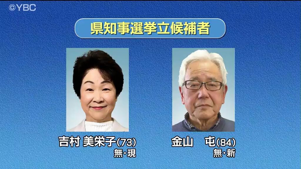 山形県知事選挙・現新２氏が届け出一騎打ちか　有権者数87万1787人