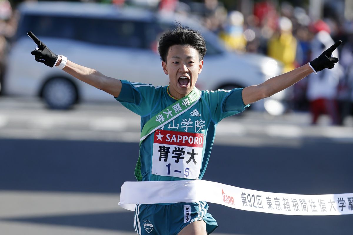 2016年に青山学院大の総合優勝に貢献した神野大地選手(写真：アフロスポーツ)