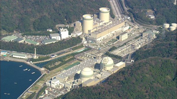 関西電力　高浜原発3・4号機（画像手前）