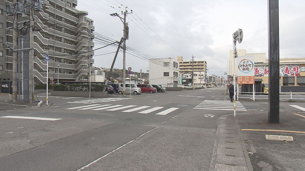 大分市の交差点で軽乗用車にはねられ高齢の女性が死亡　県内で6週連続死亡事故発生