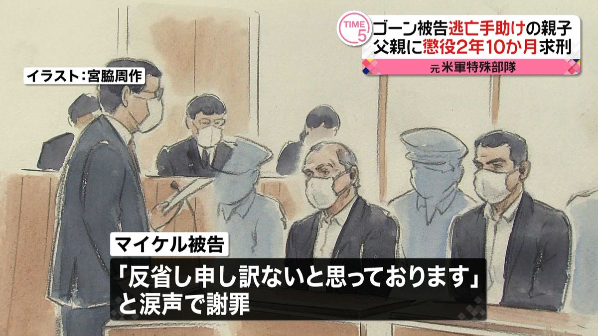 ゴーン被告逃亡手助け　父親「申し訳ない」