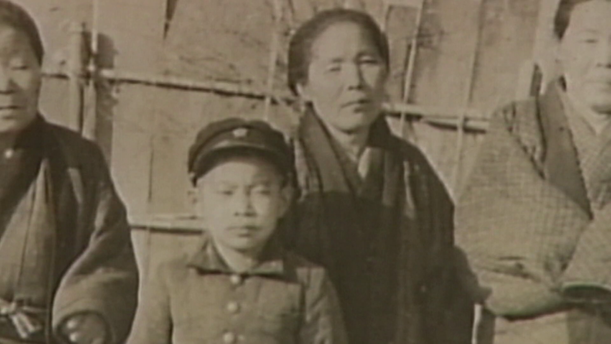 子どもの頃の幸男さんときんさん