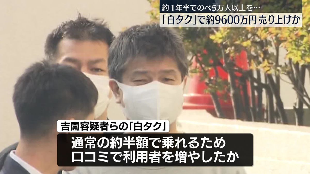 「白タク」繰り返し派遣か、3人逮捕　神奈川・大和市