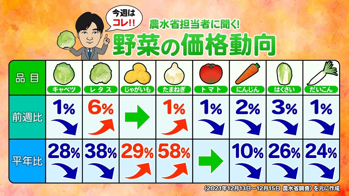 農水省「年末前！レタスはまだお買い得」