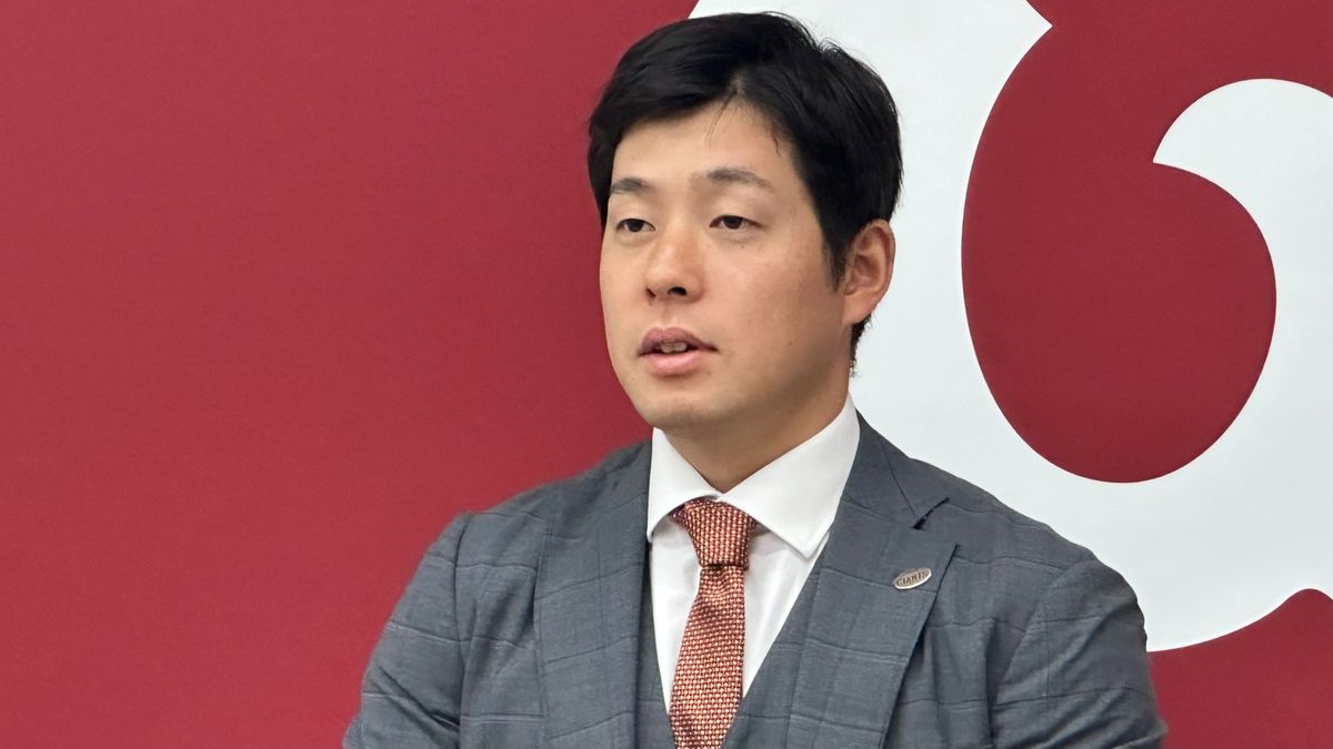 「負けないように頑張りたい」巨人・大江竜聖　350万円ダウンで更改【契約更改】