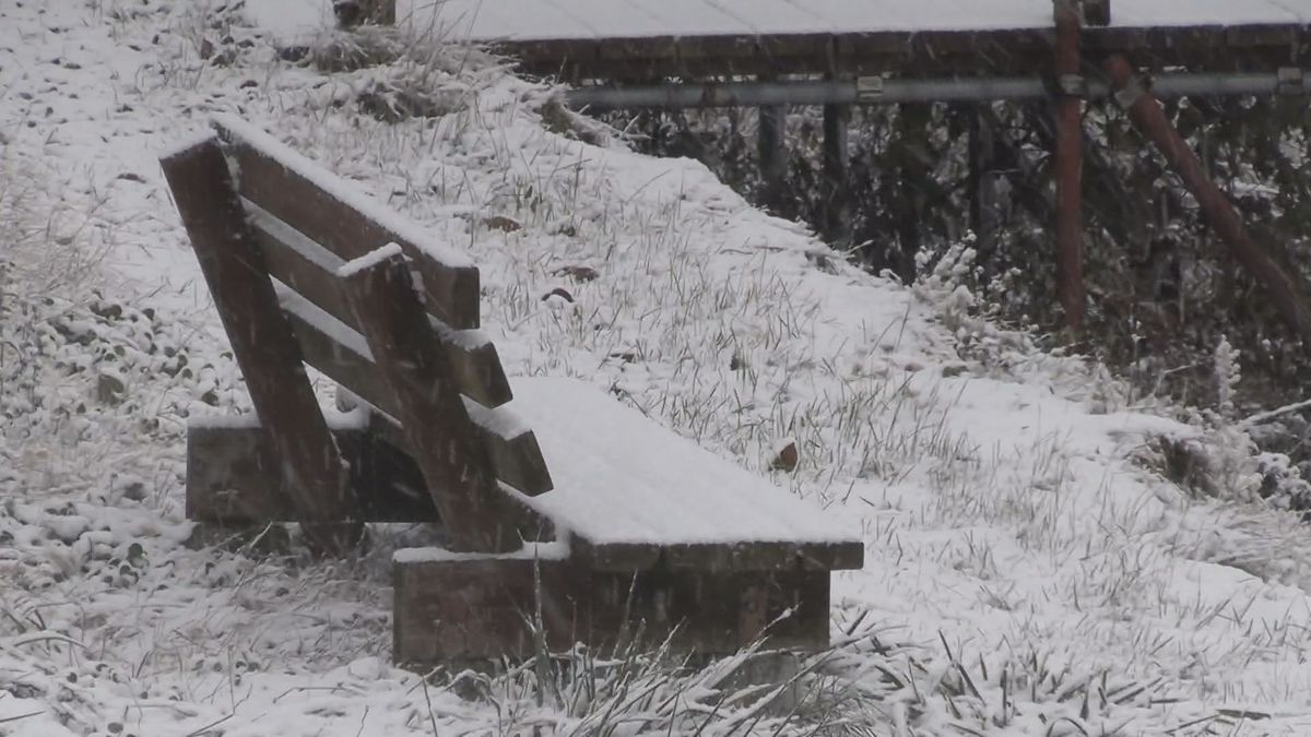 強い寒気が流れ込み　中南部でも雪が降る寒い一日に　諏訪や飯田では強く降る雪を観測【長野】