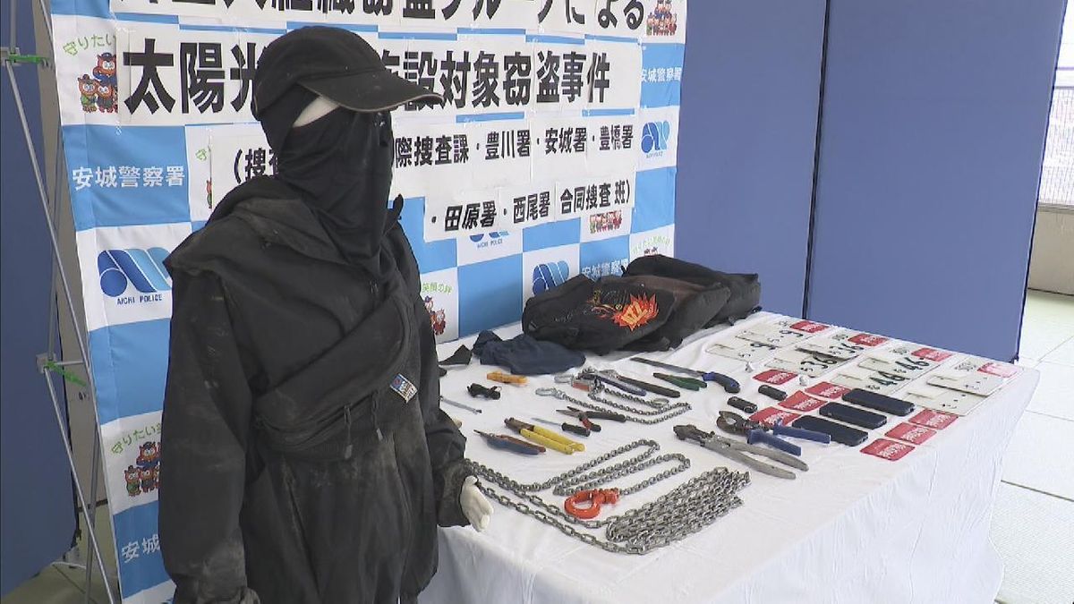 電源ケーブル３５００万円相当を盗んだか　カンボジア国籍の男ら６人逮捕　愛知・常滑市