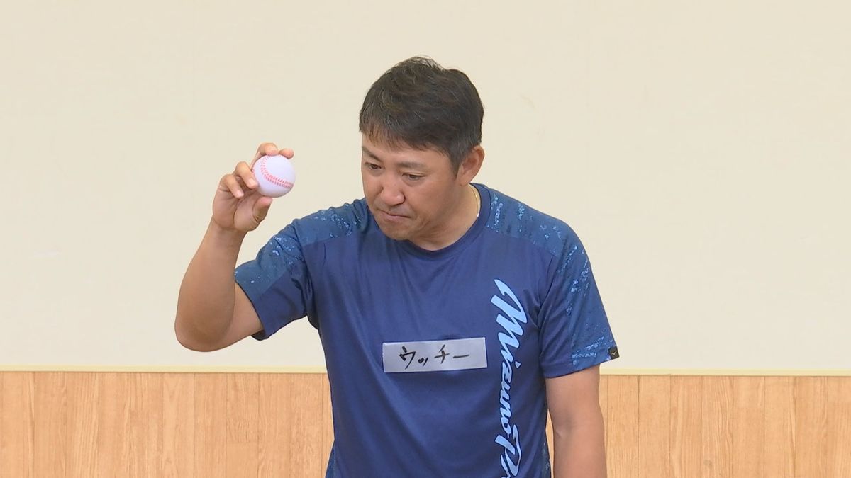 元プロ野球選手・内川聖一さん　子供たちとキャッチボールなどで交流  夢をかなえる大切さ伝える　大分