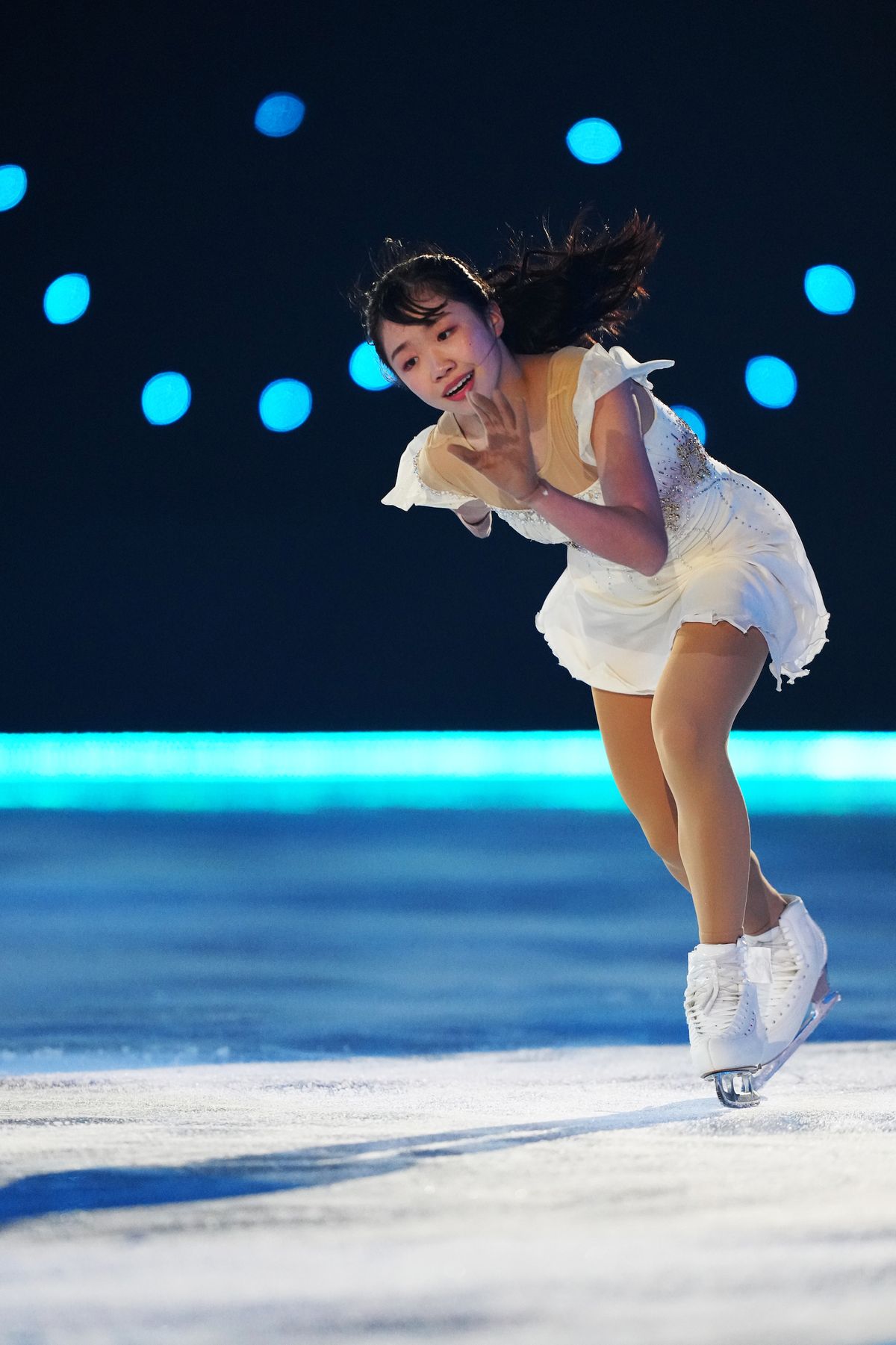 中井亜美選手(Dreams on Ice、撮影：矢口亨)