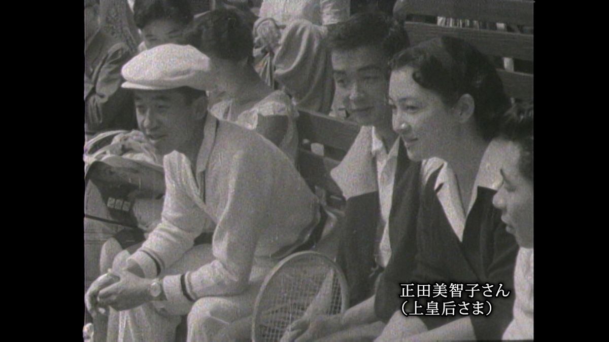 1958（昭和33）8月　軽井沢会テニスコート