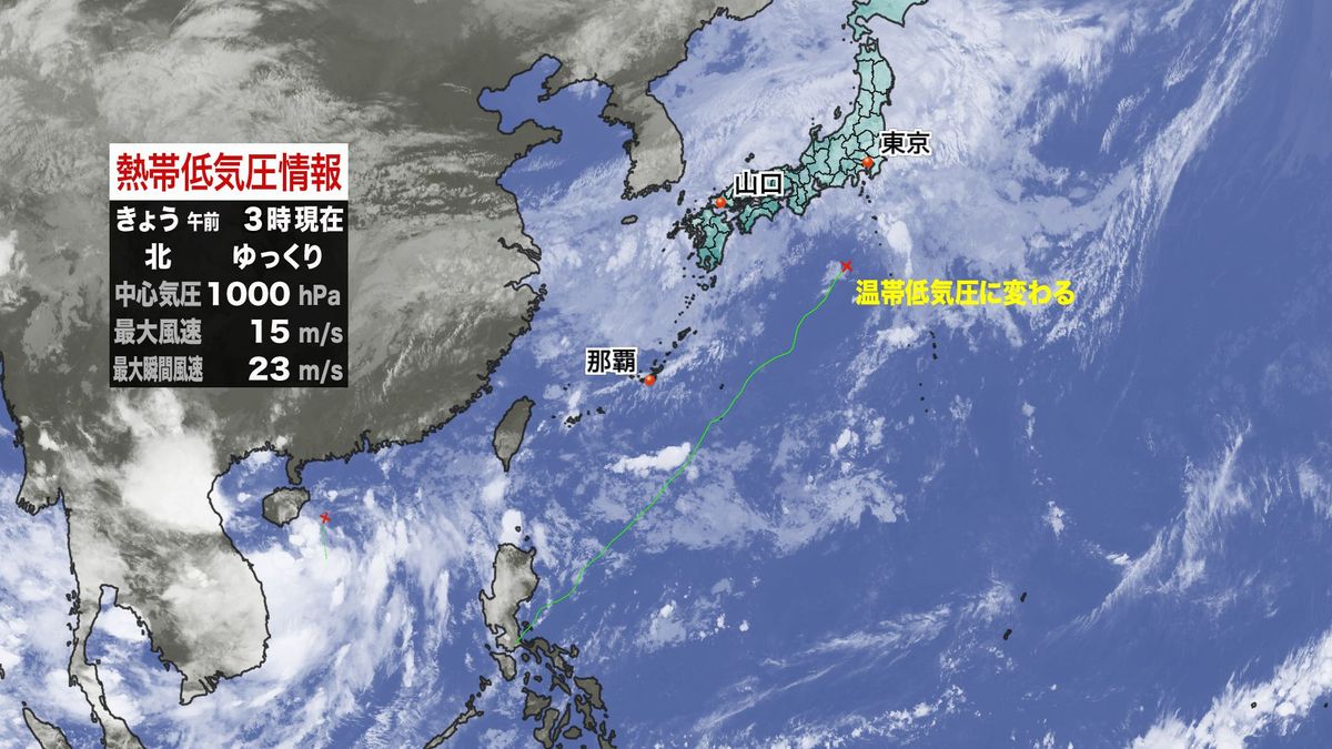 台風・熱帯低気圧情報