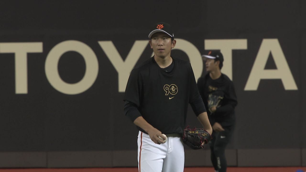 巨人】台湾での親善試合初戦に先発予定の戸郷翔征 台北ドームの