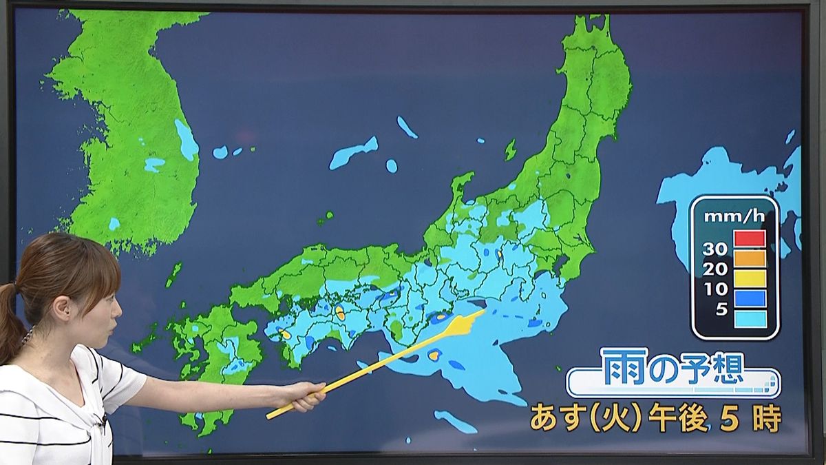 【９日天気】西日本や北陸でにわか雨や雷雨