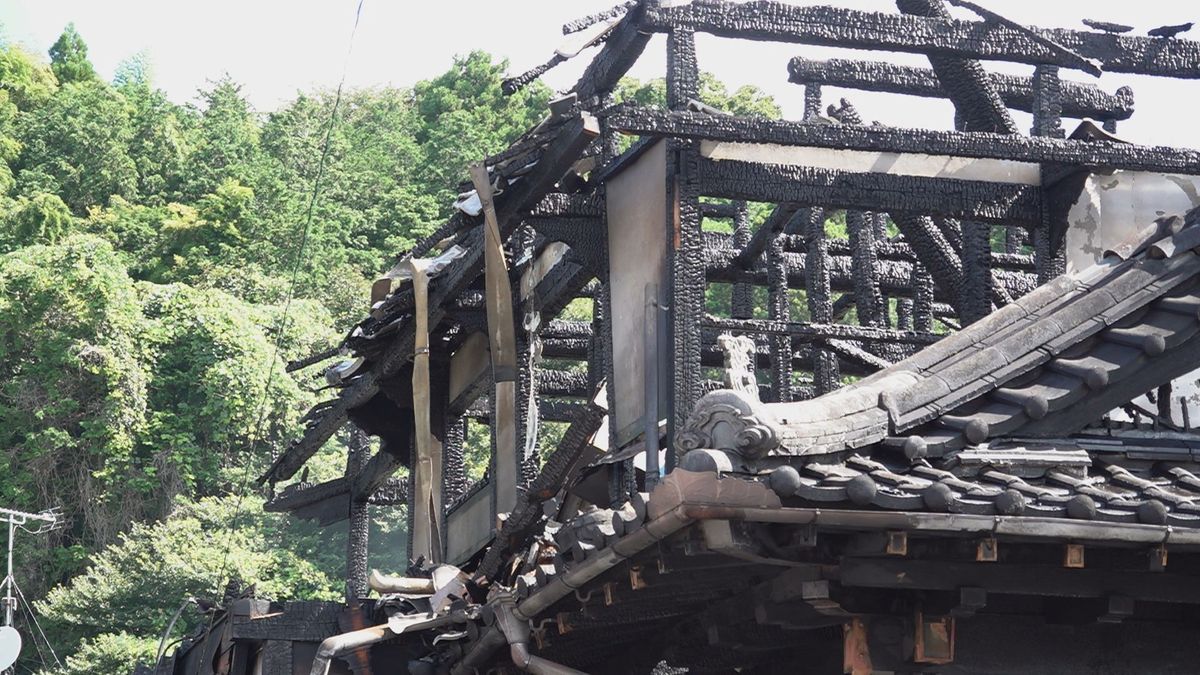 火事があった住宅(菊池市旭志麓)