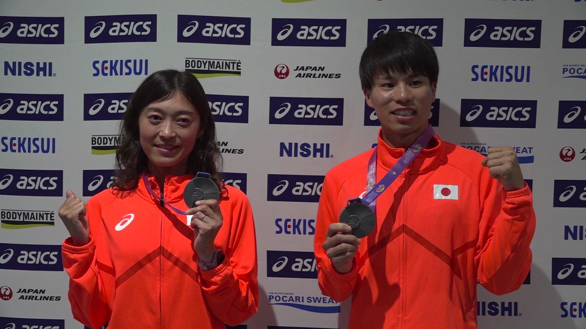 【競歩】五輪混合団体2枠獲得の日本代表が帰国「回復と次への準備が個人種目との違い」