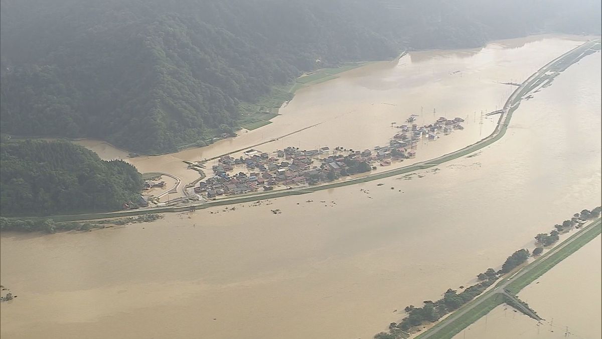 山形県内大雨1週間　3人死亡住宅被害1200棟　鮭川村の一部避難指示続く　停電は全て解消