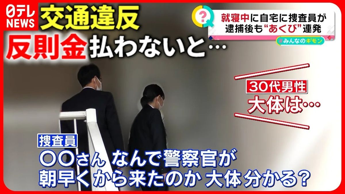 【逮捕の瞬間】逃げ得は許さない！"交通違反"取り締まる警察官と反則金"滞納者"たち『every.特集』