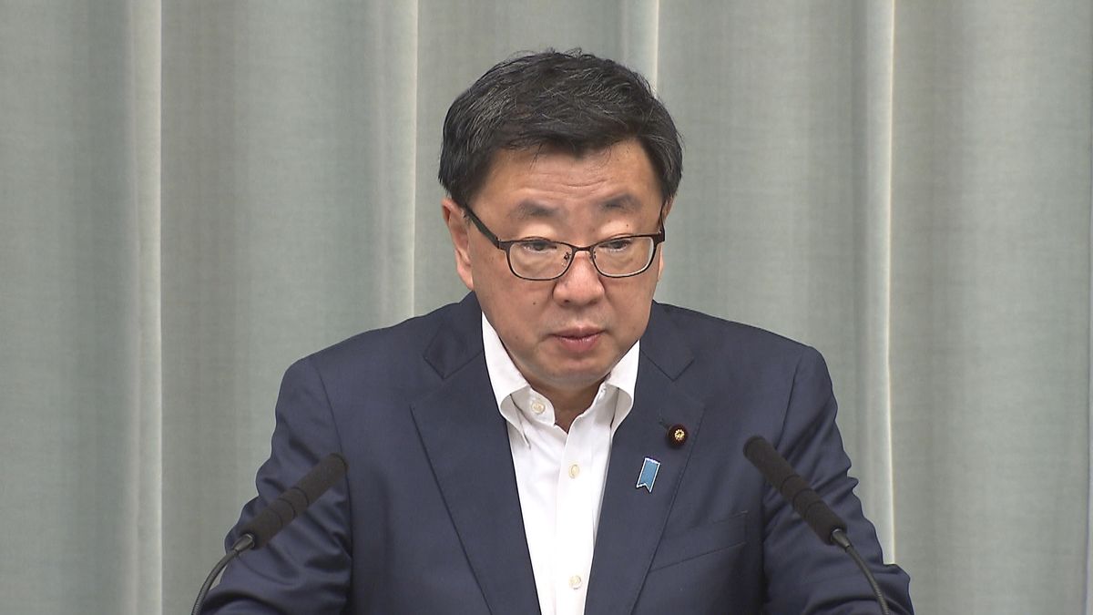 北朝鮮安保理会合　松野官房長官「制裁緩和の議論状況にない」