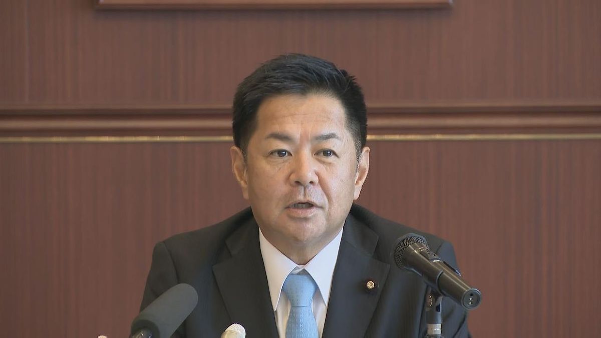 岐阜県知事選　自民党・渡辺猛之参議院議員が立候補を表明「ふるさと岐阜県のために全力で恩返ししたい」