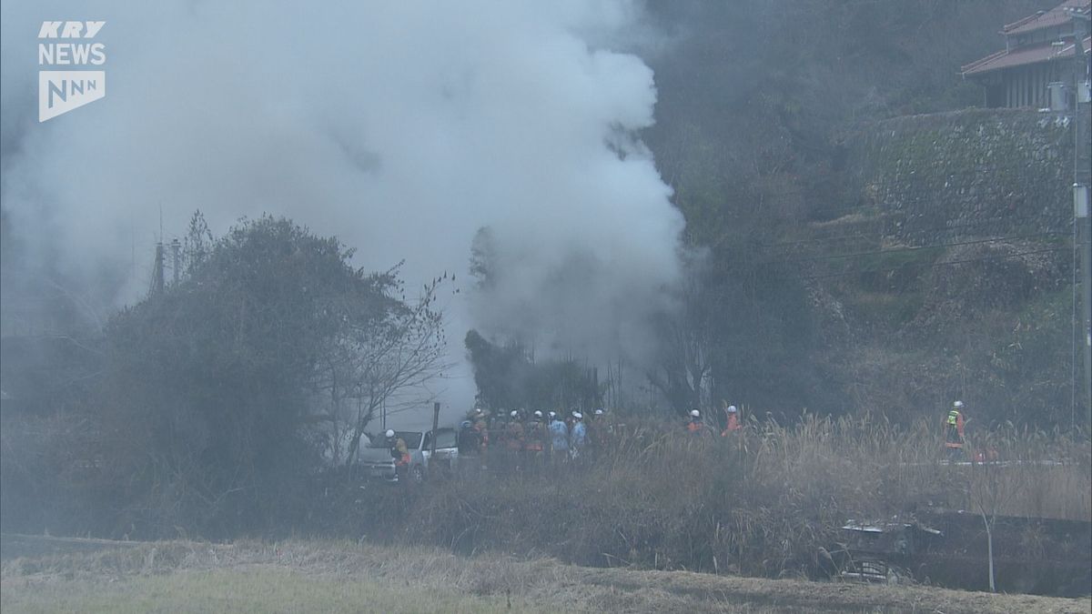 山口市徳地で火事　焼け跡から１人の遺体見つかる