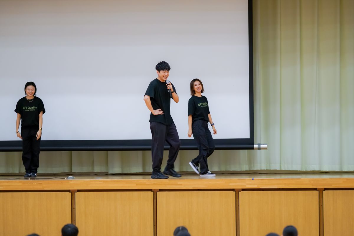 お披露目イベントに登場した三代目JSBの山下さん