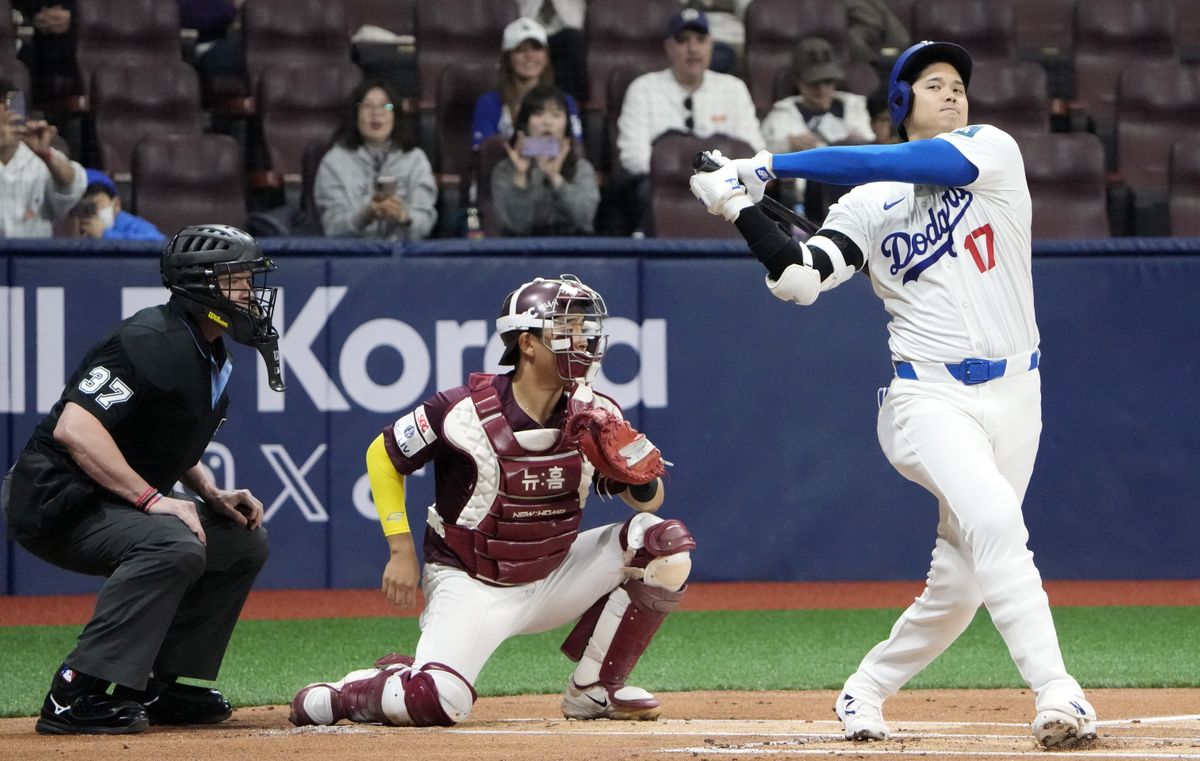 ドジャース大谷翔平選手は2打席連続空振り三振（写真:AP/アフロ）