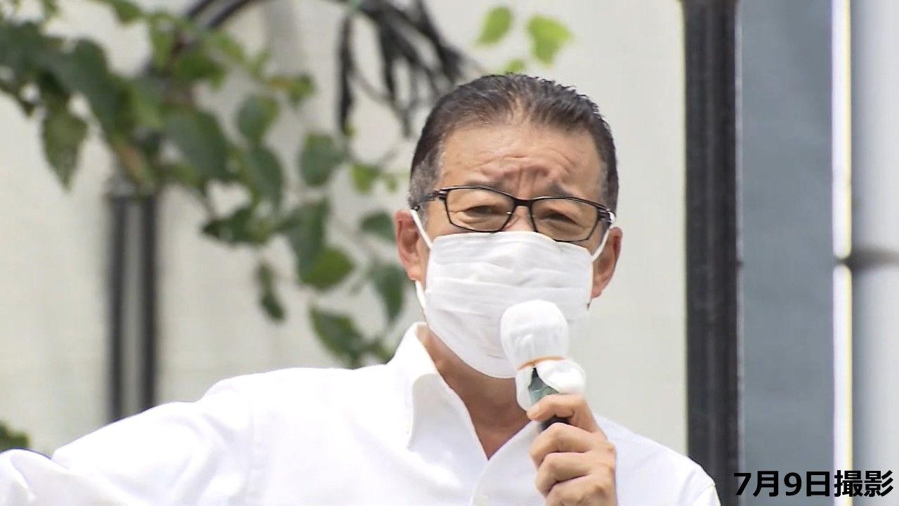 日本維新の会・松井代表、辞任の意向を表明