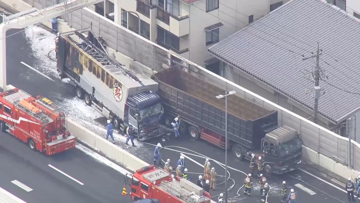 トラック運転手に違法な休日労働か　勤務していた会社と社長を書類送検　首都高3人死亡事故