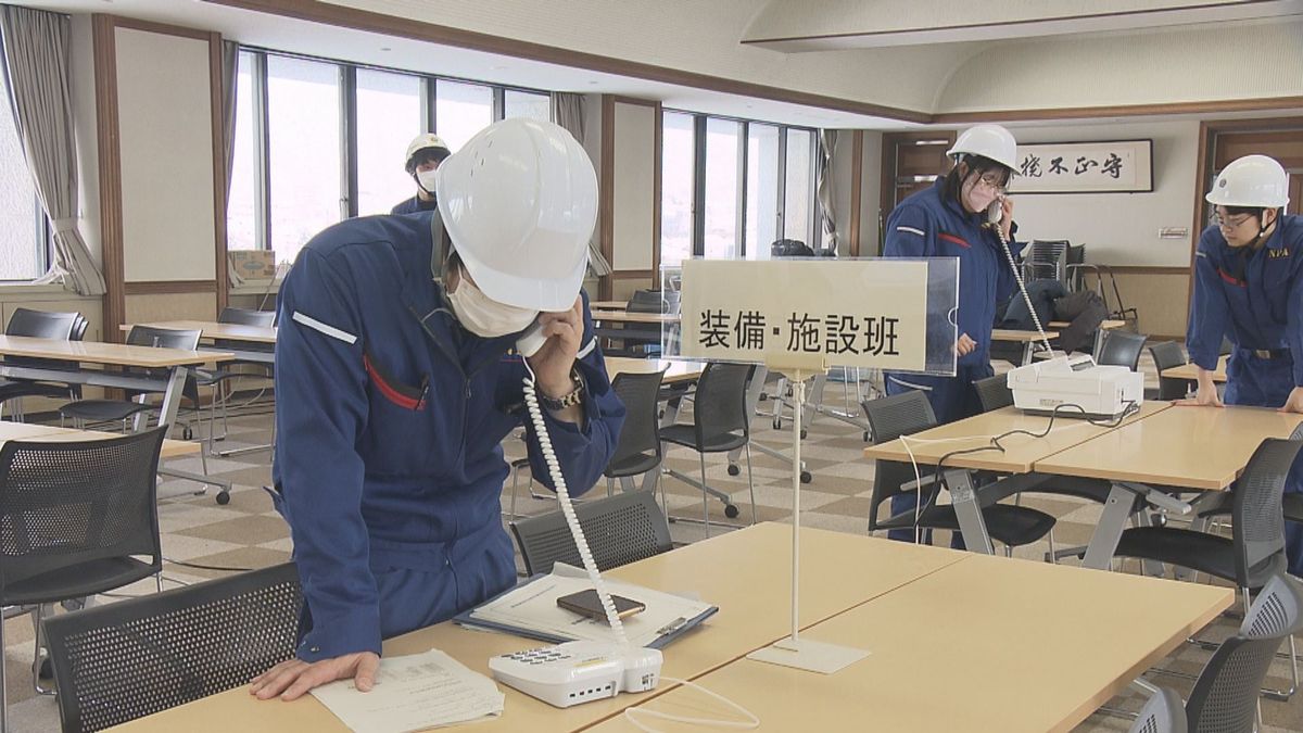 阪神・淡路大震災から30年を前に山形県警察が訓練　県警本部の機能を山形署に移転想定