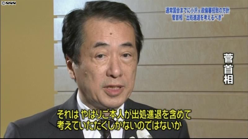 決定に従わなければ離党も検討すべき～首相