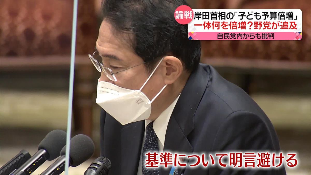 子ども予算倍増　野党は追及「何を2倍にするかで全然額が違う」　首相は“基準”明言避け…