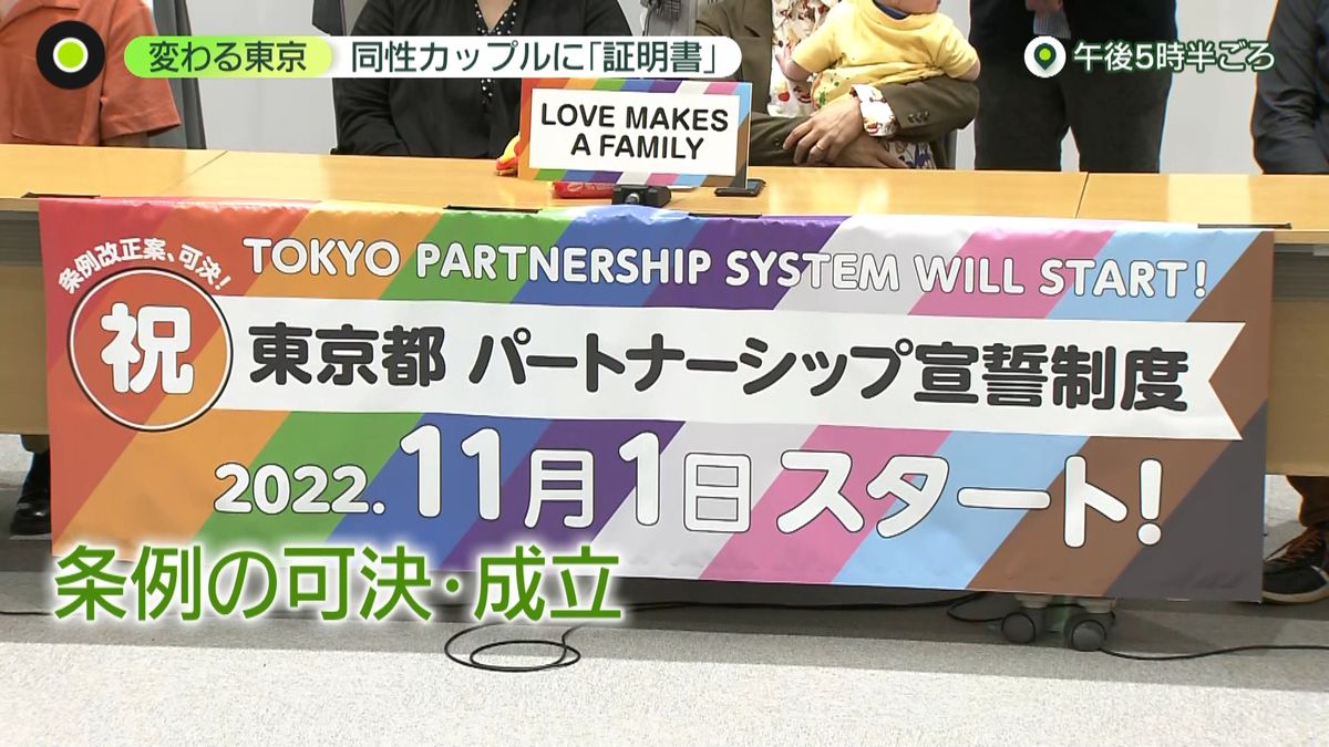 LGBTQのカップルに東京都が“証明書”……「パートナーシップ宣誓制度」が成立　公的サービス利用、理解へ「大きな一歩」