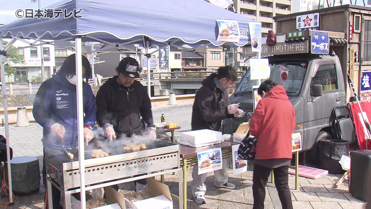 各地の海の幸を集めたフェスタ　松江で開催　家族連れでにぎわう