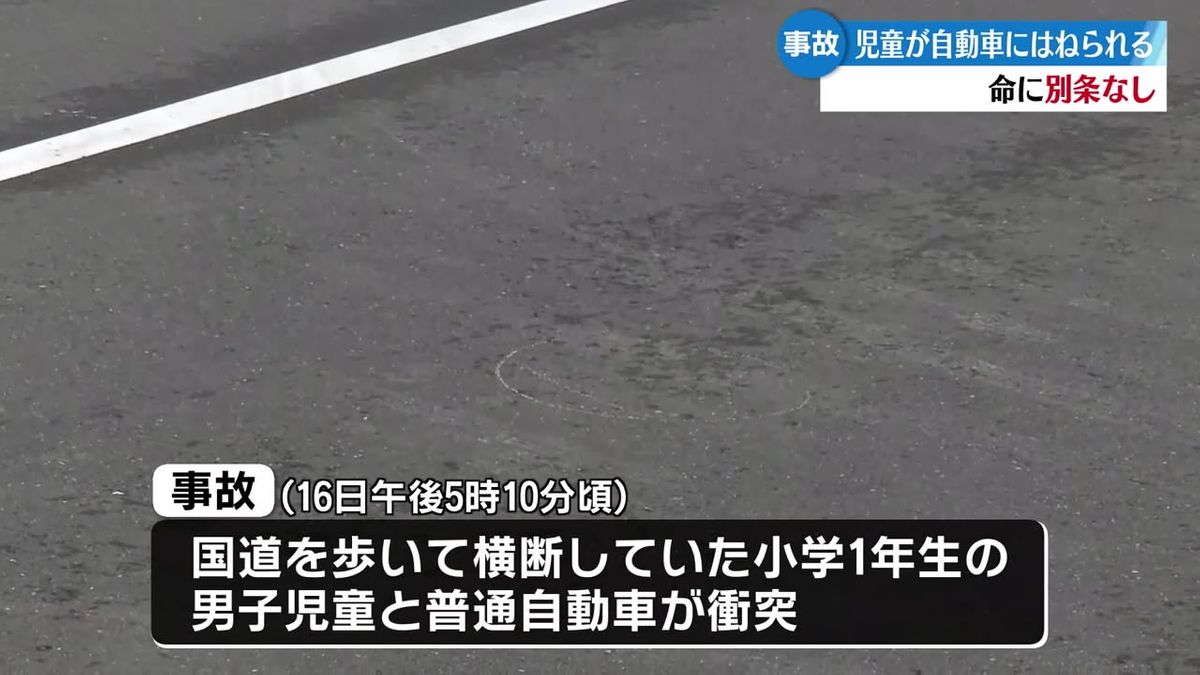 四万十町で男子児童がはねられる事故 命に別条なし【高知】