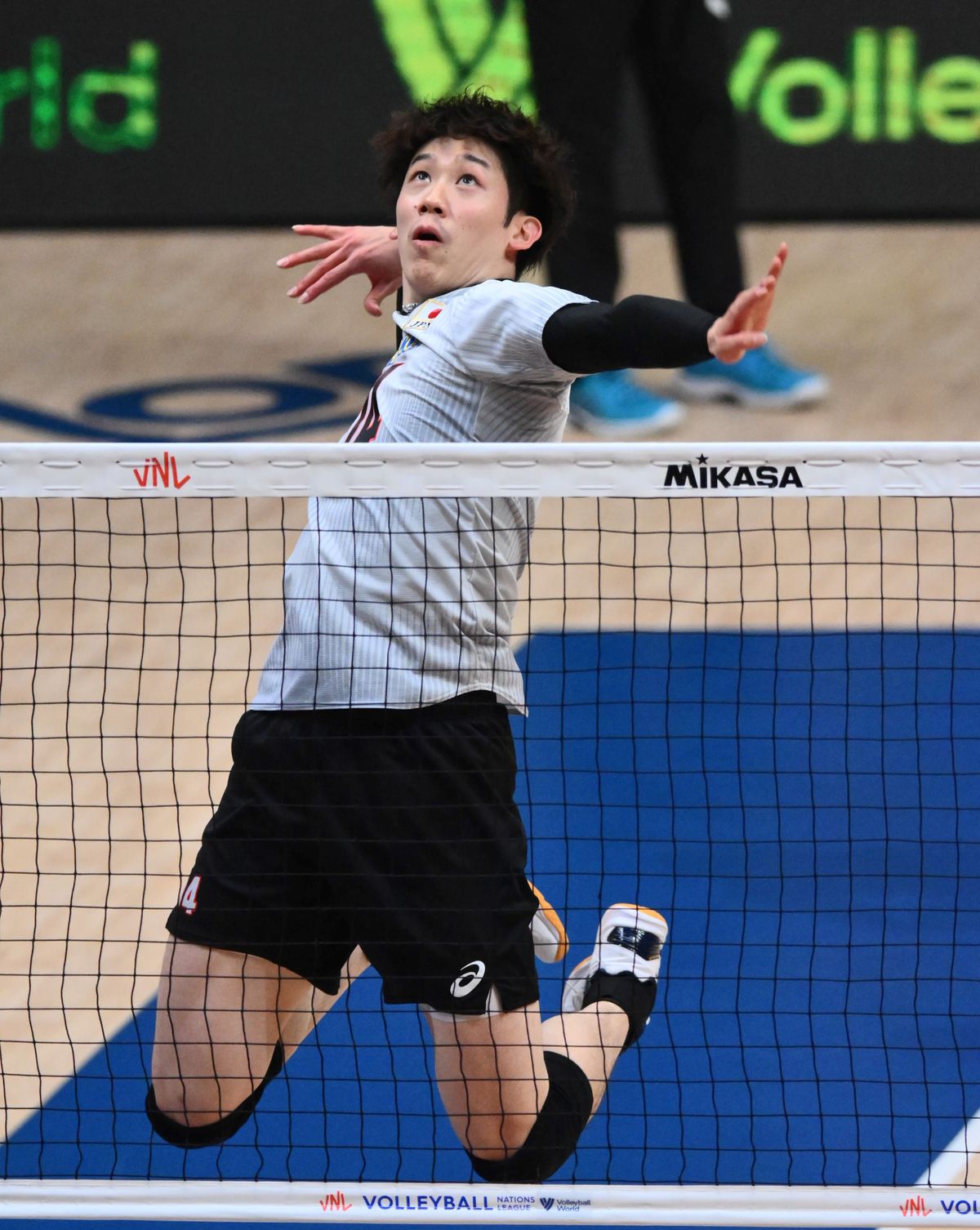石川祐希選手(写真：SportsPressJP/アフロ)
