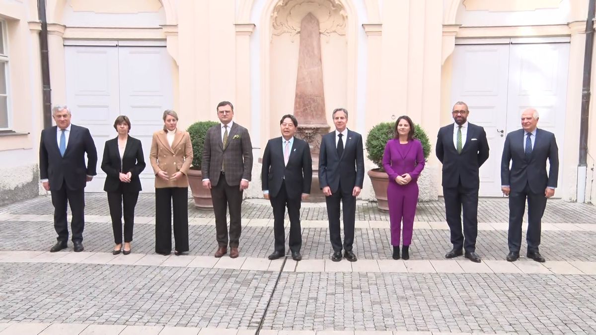 ウクライナ侵攻1年を前にG7外相会合　北ミサイルも議論