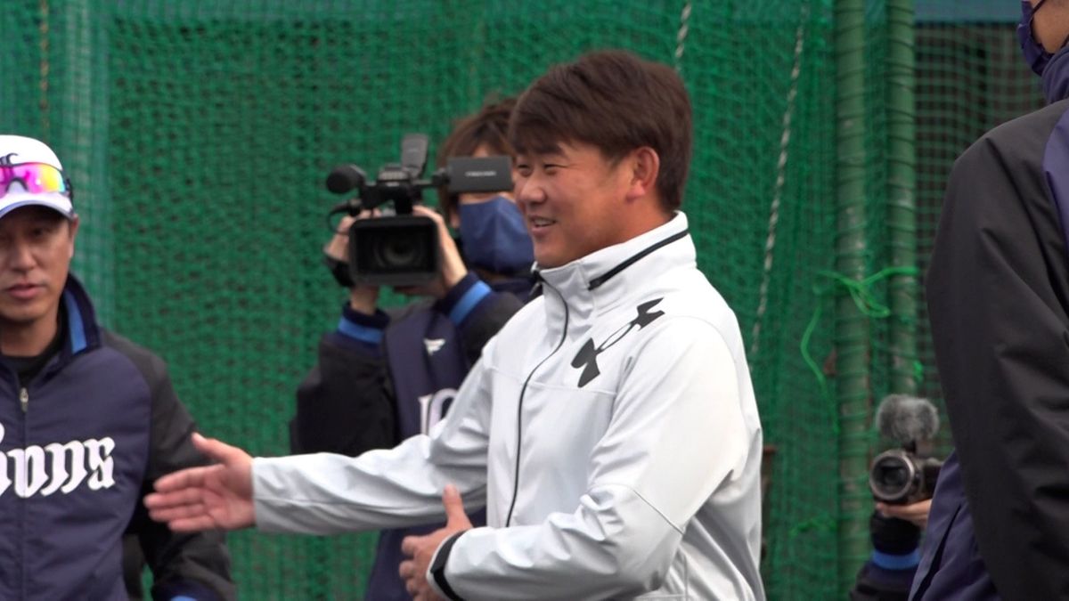 【西武】松坂大輔臨時投手コーチ「何か気づけたことがあれば伝えていきたい」