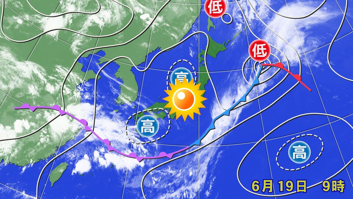 関東は広く晴れて真夏の暑さに　熱中症や激しい気温差にも十分注意を