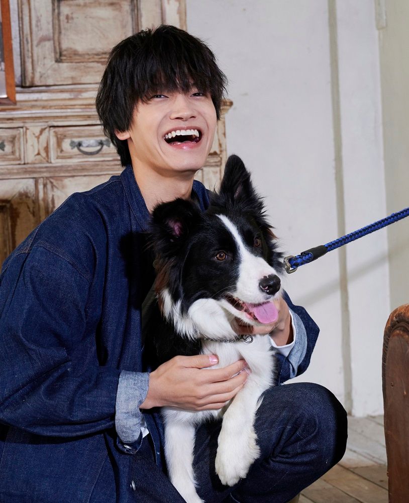 Aぇ! group 佐野晶哉　犬の“吾郎さん”とのふれあいに笑顔　映画のメイキング写真などが公開