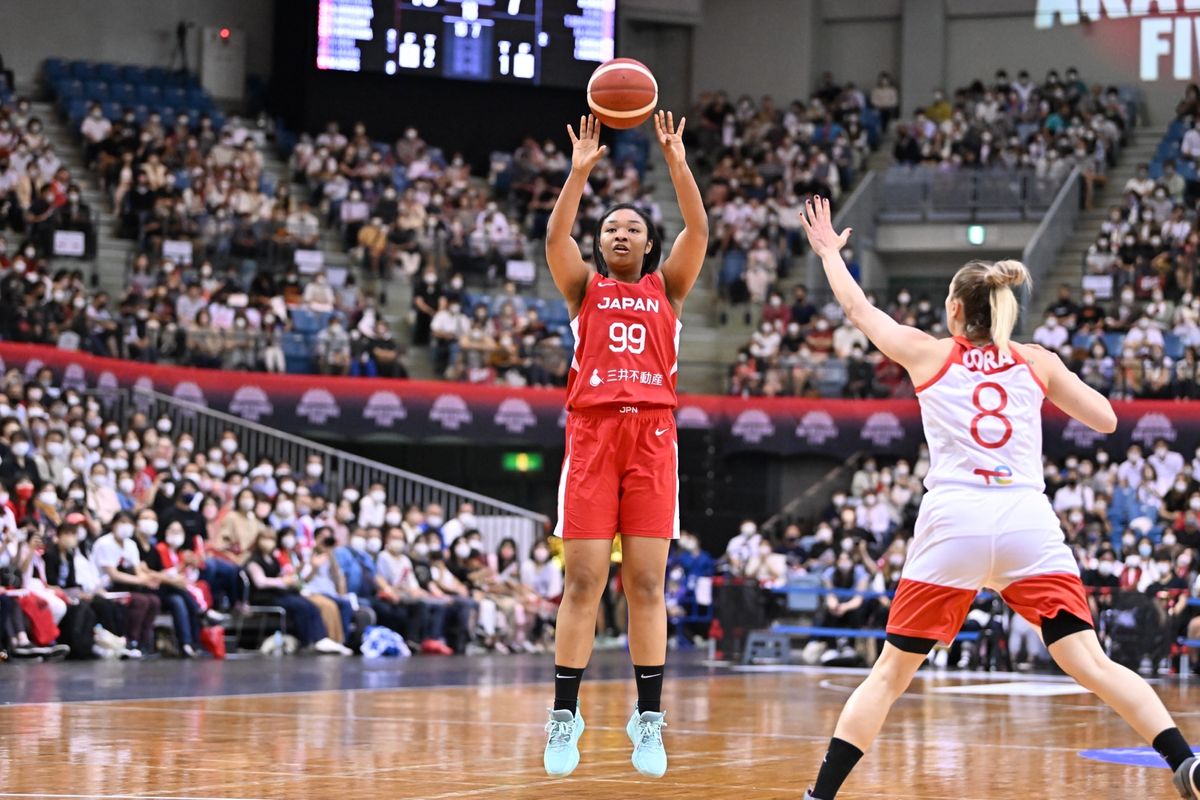 東京五輪銀の女子バスケ代表がトルコ代表に圧勝 15得点のオコエ、女子代表戦の過去最多観客数に「感謝」