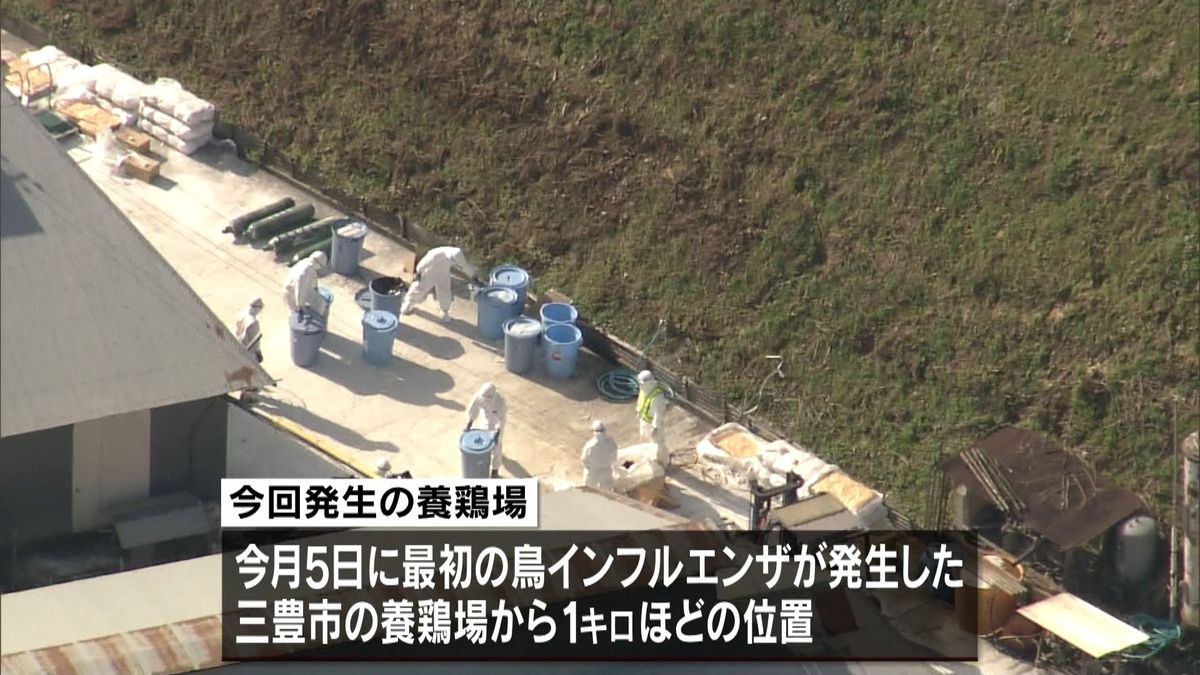 養鶏場で鳥インフル発生　香川県内３例目