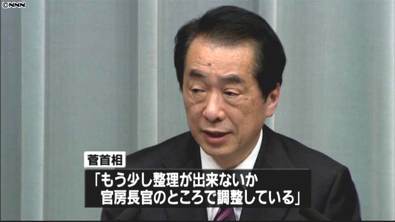 野党参加の復興実施本部を設置の意向～首相