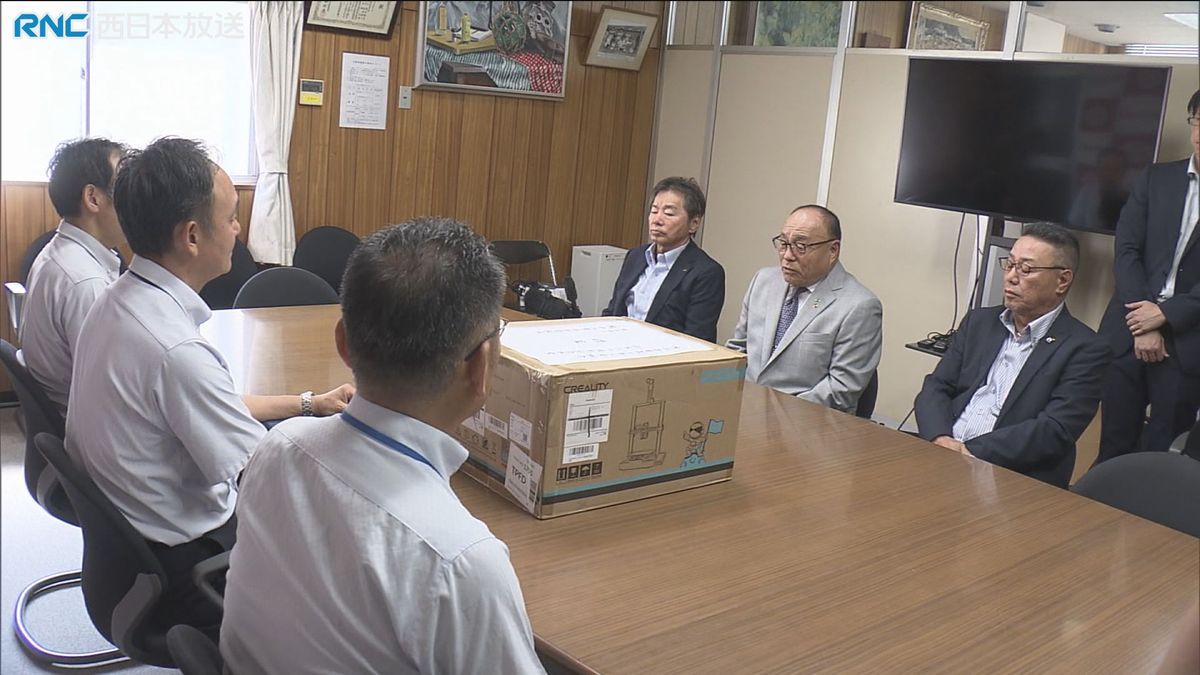 次世代の担い手に工具を贈呈　電気工事工業組合から高校に　岡山県