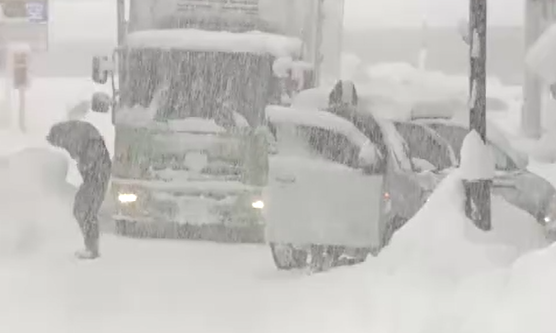 【警戒】会津では９日にかけて、中通りでは８日未明から明け方にかけて警報級の大雪となる可能性　福島