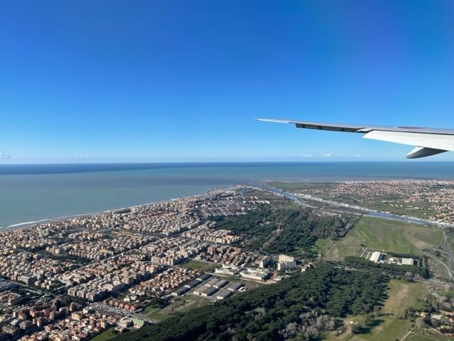 イタリア上空